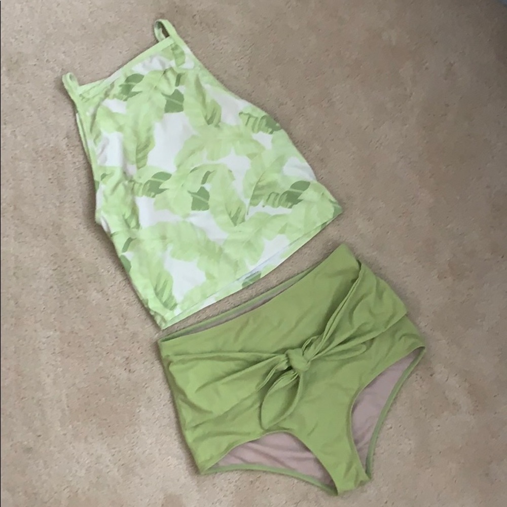 Kortni Jeane High Rise Swimsuit